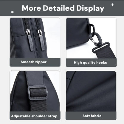 Men's Sling Chest Bag – Lightweight Multi-Pocket Crossbody