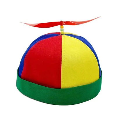 Propeller Beanie Hat – Colorful Helicopter Cap for Adults & Teens