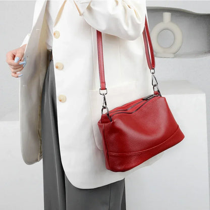 Genuine Leather Crossbody Bag for Women – Luxury Shoulder Purse