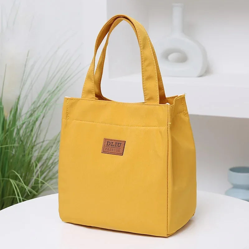 Insulated Lunch Bag – Large Capacity Tote with Top Handle