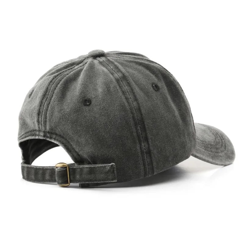 Brooklyn 1947 Embroidered Vintage Baseball Cap Washed Cotton Unisex Hat