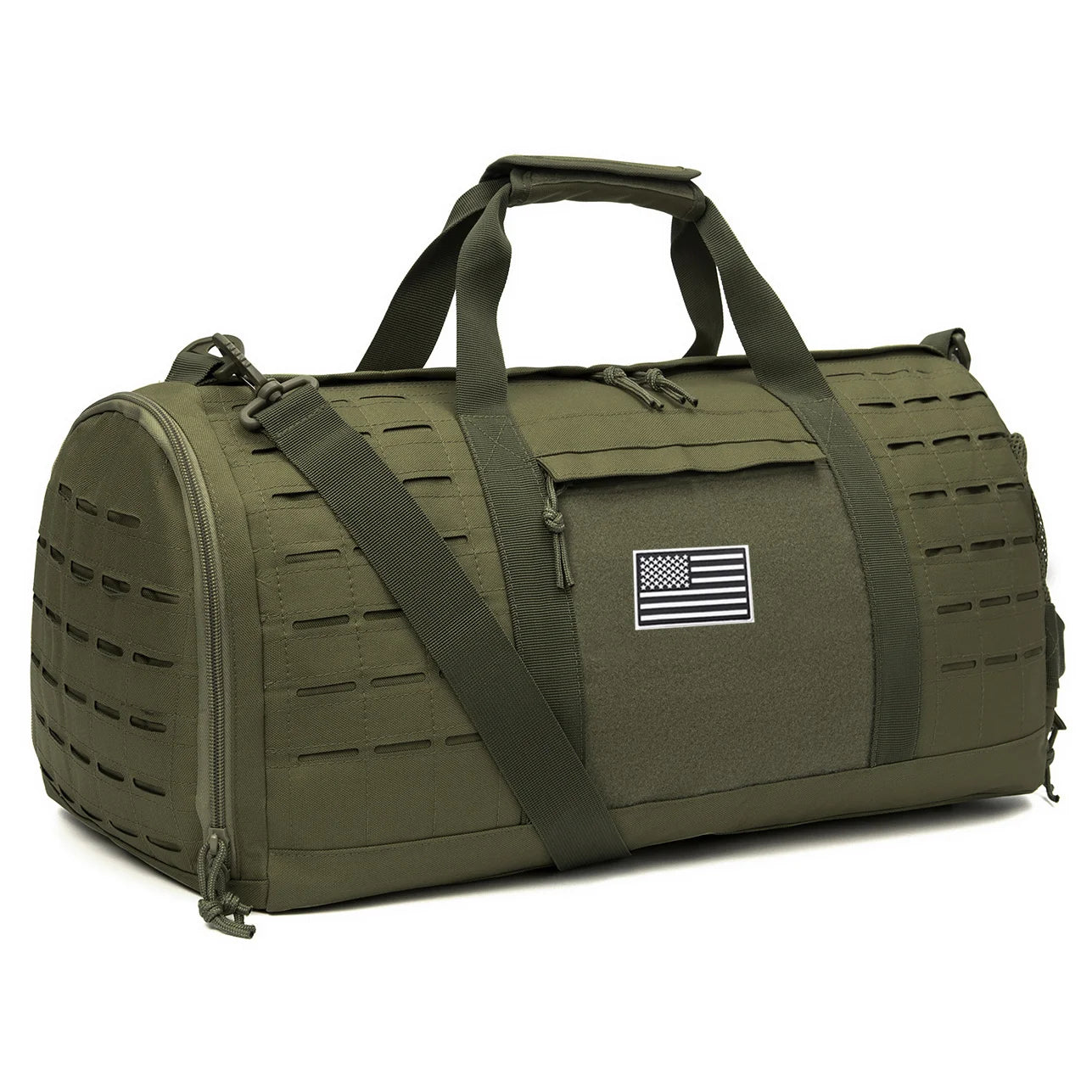 40L Tactical Duffel Bag – Military MOLLE Survival Gym & Travel
