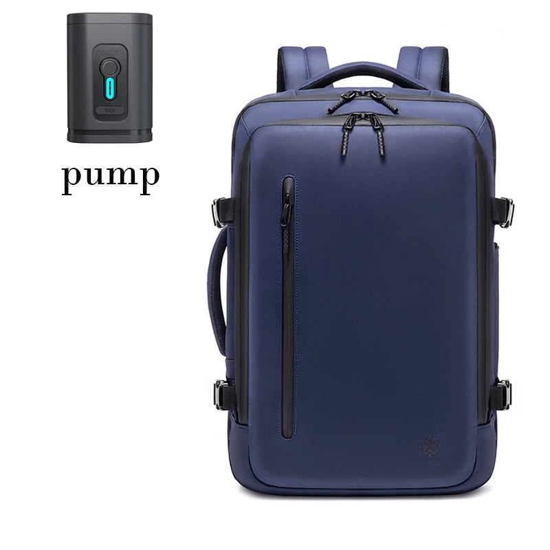 Vacuum Compression Travel Backpack – 16" Laptop, Waterproof, Business & Outdoor