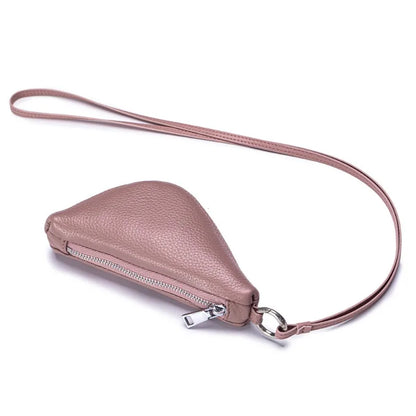 Lanyard Neck Coin Purse – Korean Style Mini Wallet with Wrist Strap