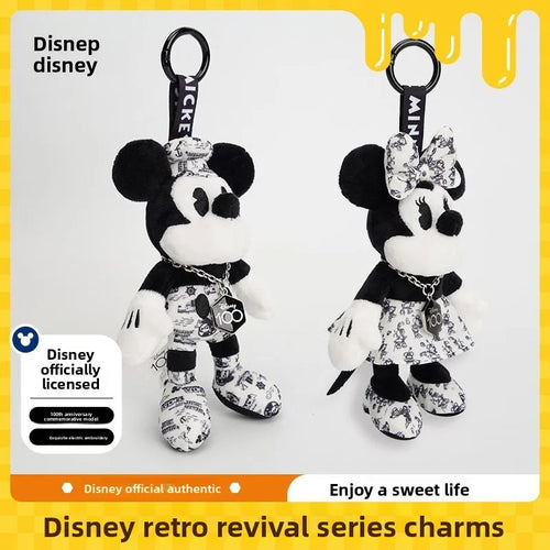 Cute Cartoon Plush Doll Keychain – Mini Bag Charm Pendant