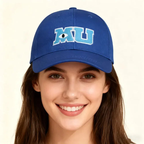 Monsters University MU Embroidered Snapback Baseball Cap