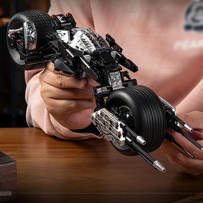 Dark Knight Motorcycle MOC Building Blocks Set