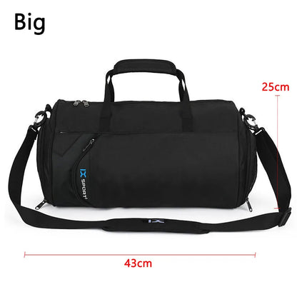 Large Gym Bag – Multifunction Sports Duffel with Wet/Dry Compartment