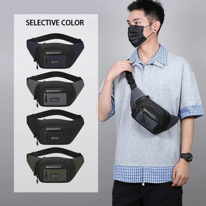 Sports Waist Bag Multi-Pocket Fanny Pack for Fitness & Outdoor