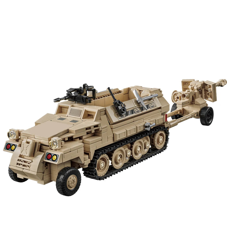 Military Tank Building Blocks Set – Army SWAT Armored Vehicle Toy