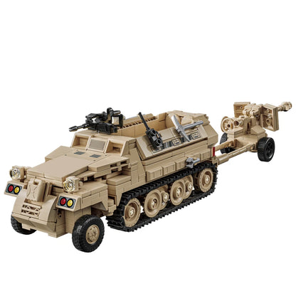 Military Tank Building Blocks Set – Army SWAT Armored Vehicle Toy
