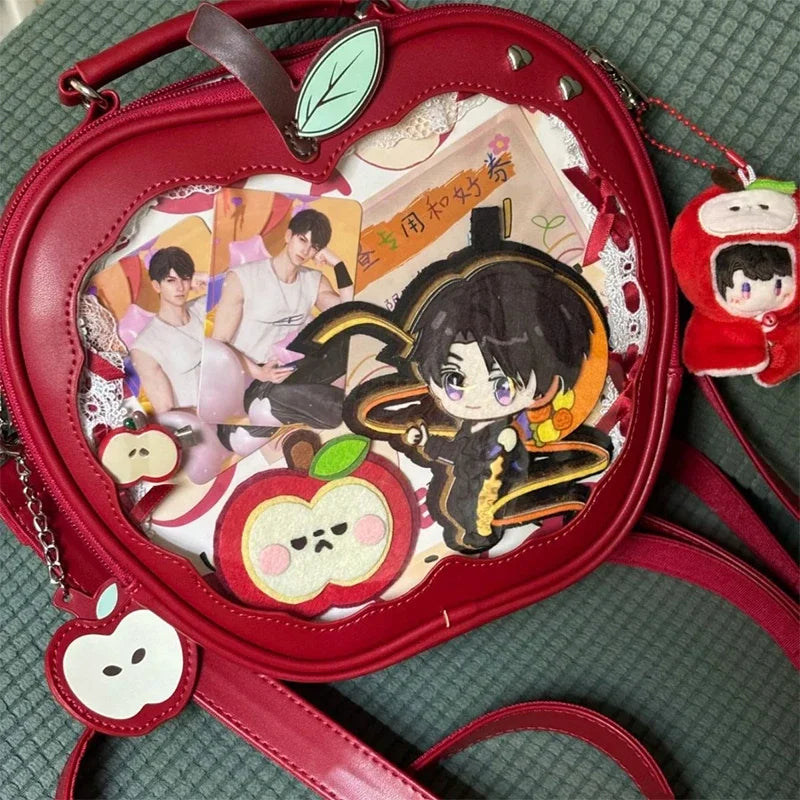 Kawaii Star-Shaped Ita Bag – Cute Harajuku Crossbody Backpack