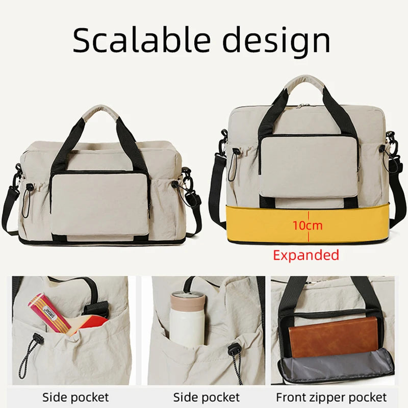 Gym Duffel Bag – Lightweight Travel Weekender & Fitness Bag