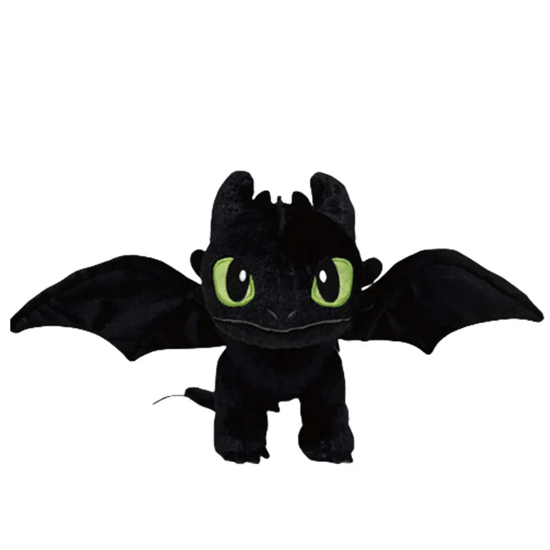 Toothless Plush Keychain & Denim Tote Bag – How to Train Your Dragon Gift