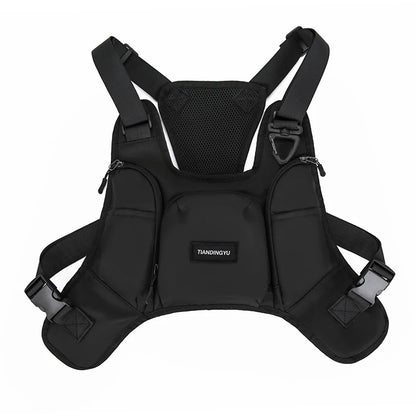 Tactical Chest Bag for Men – Streetwear Vest Pack with Large Capacity