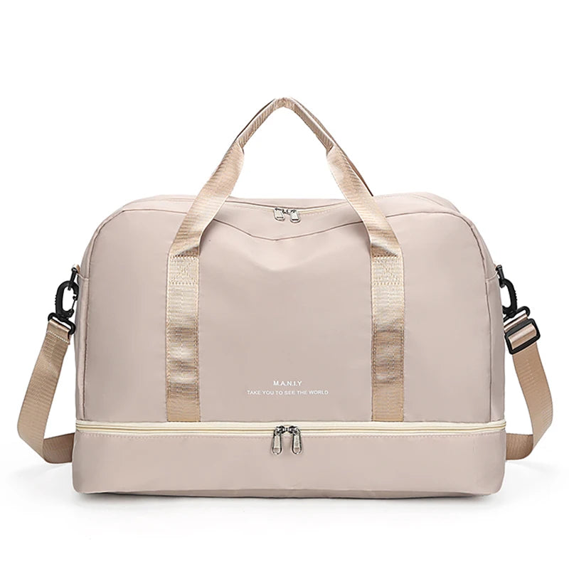 Expandable Travel Duffle Bag | Women's Gym & Weekend Overnight Bag