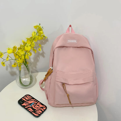 Casual School Backpack for Students – Lightweight Fashion Bag