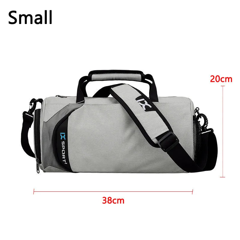 Large Gym Bag – Multifunction Sports Duffel with Wet/Dry Compartment