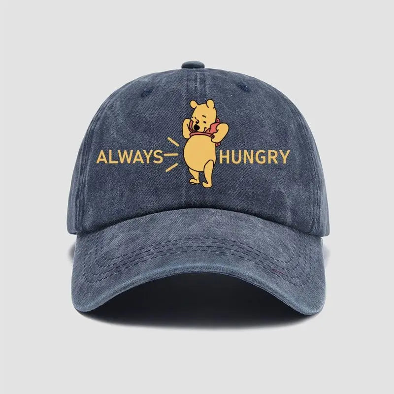 Winnie Pooh Bear Baseball Cap – Cute Anime Sun Hat
