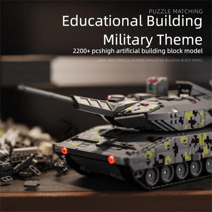 KF51 Panther Military Tank Building Blocks Set – 2235pcs MOC