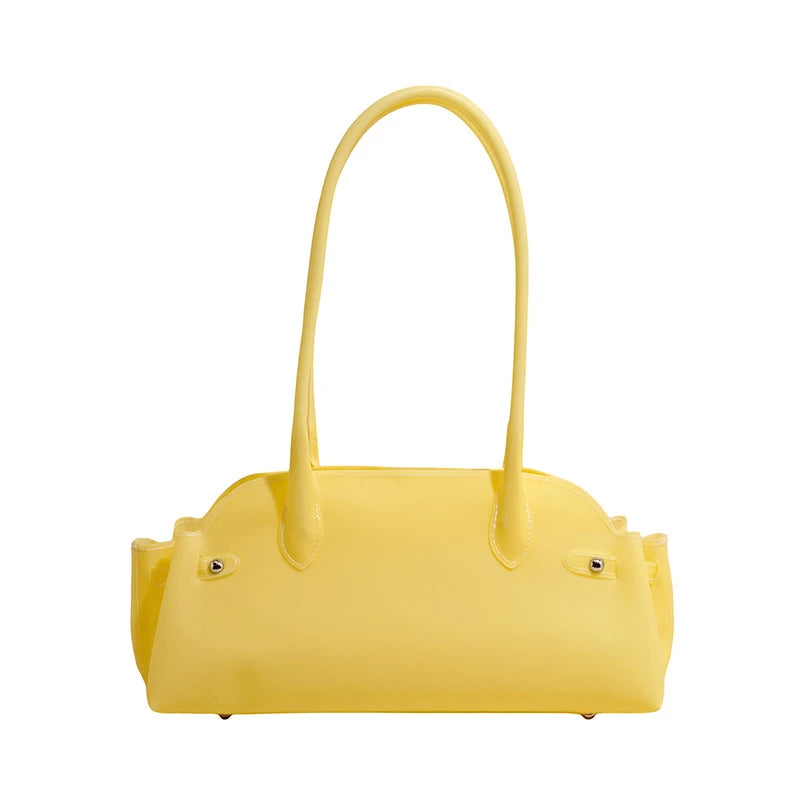 Jelly PVC Shoulder Bag – Women's Large Capacity Dumpling Bag