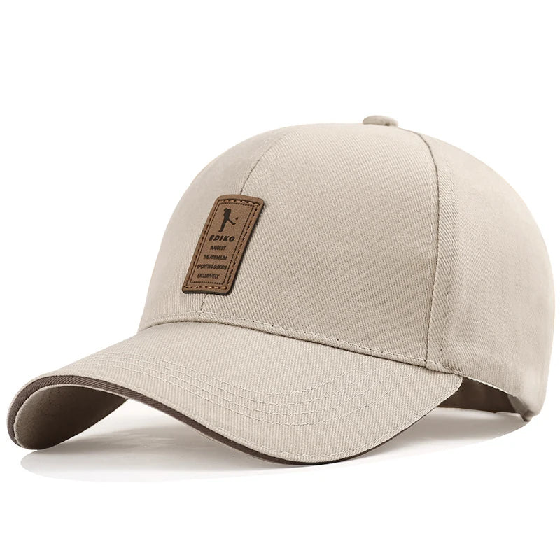 Classic Solid Color Baseball Cap – Unisex Golf & Sports Hat