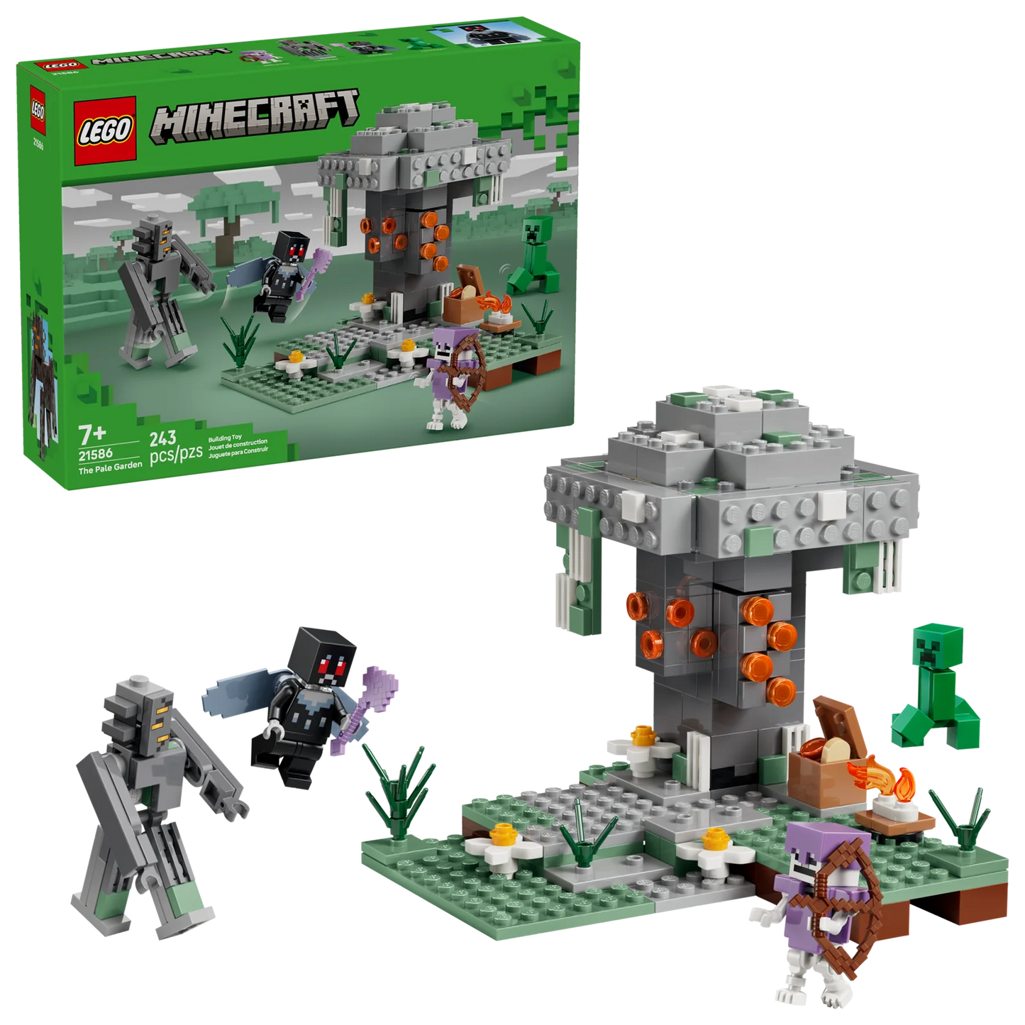 LEGO Minecraft Pale Garden 21586 Building Set – 243 Pieces