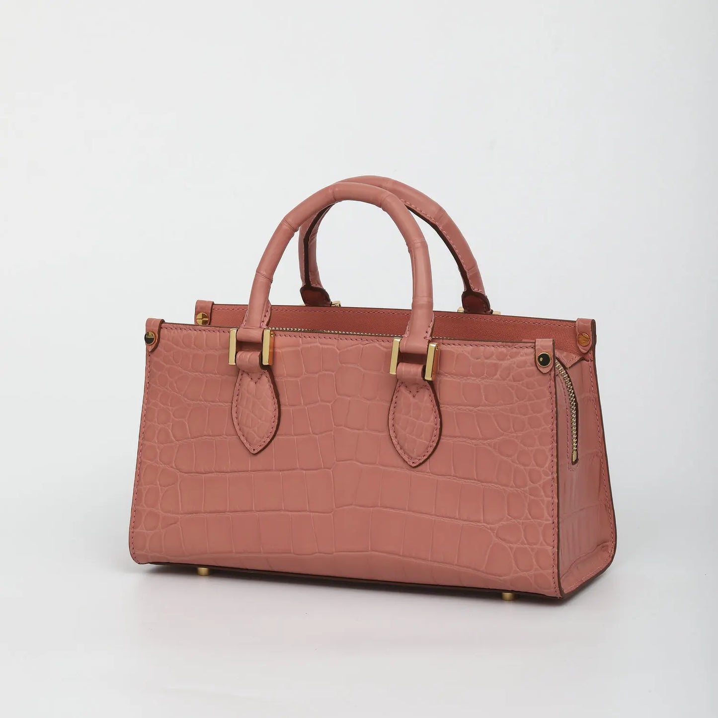 Crocodile Leather Tote Bag for Women – Large Capacity Shoulder Bag