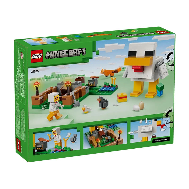 LEGO Minecraft 21585 The Chicken Farm Building Set