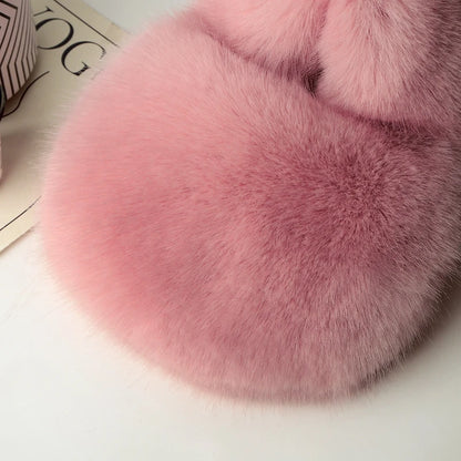 Faux Fur Fluffy Clutch Bag – Women's Winter Shoulder Purse
