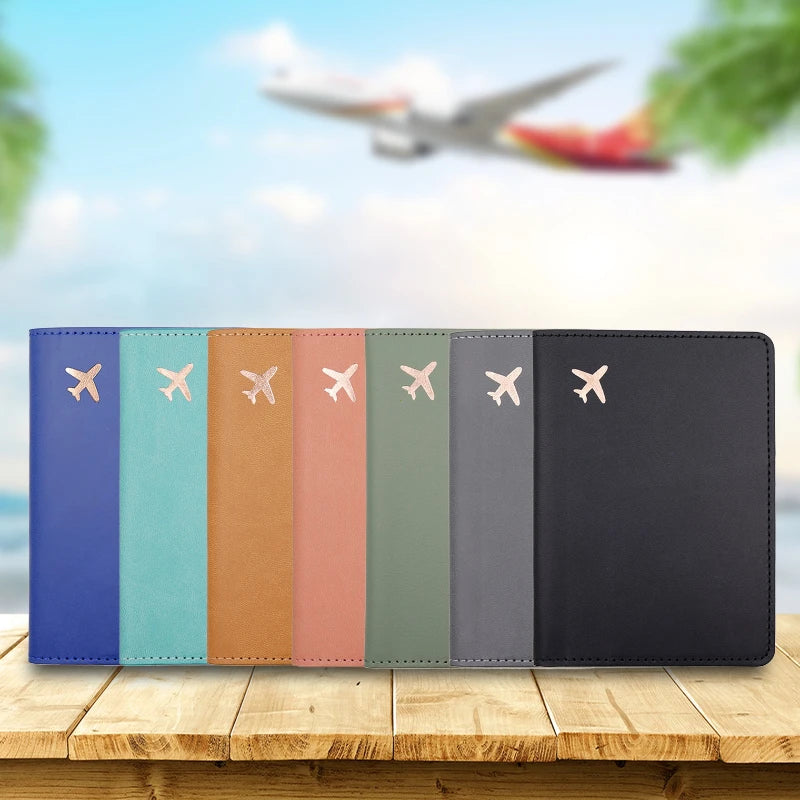 Slim Passport Holder & Travel Wallet – Faux Leather