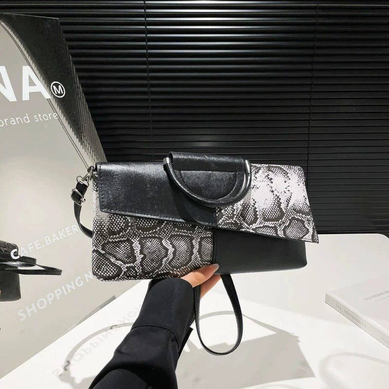 PU Leather Crossbody Clutch Bag – Women's Formal Evening Shoulder Bag