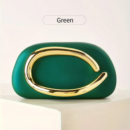 Matte Texture Evening Clutch Bag for Women – Large Capacity