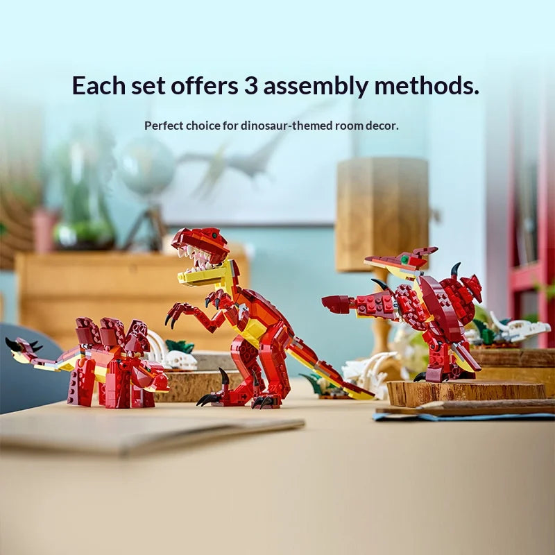 LEGO Creator 31379 Fierce Dinosaur 3-in-1 Building Set