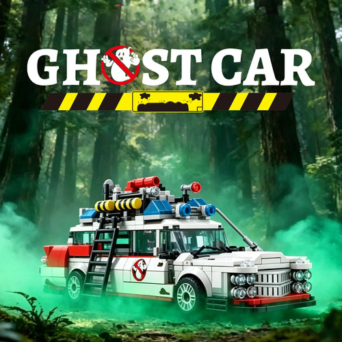 Ghost Racing Car Building Blocks Set – 562 Pcs MOC