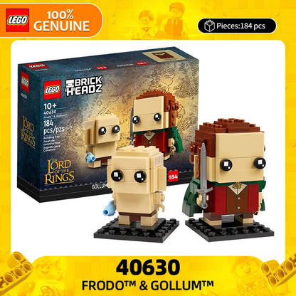 LEGO BrickHeadz 40630 Frodo & Gollum – Lord of the Rings Collectible Set