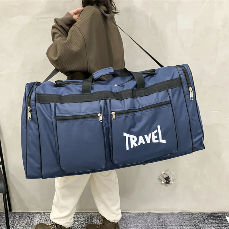 Large Capacity Foldable Travel Bag – Waterproof Duffle
