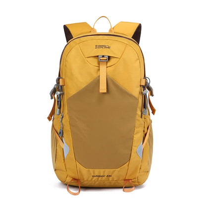 Hiking Backpack 35L – Durable Nylon Outdoor Pack with Reflective Strip