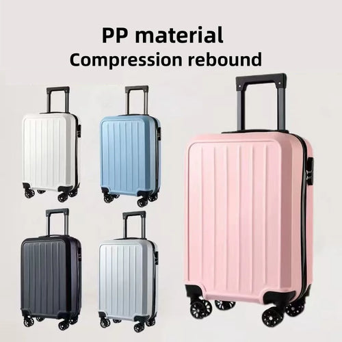 PP Compression-Resistant Carry-On Luggage 20 Inch