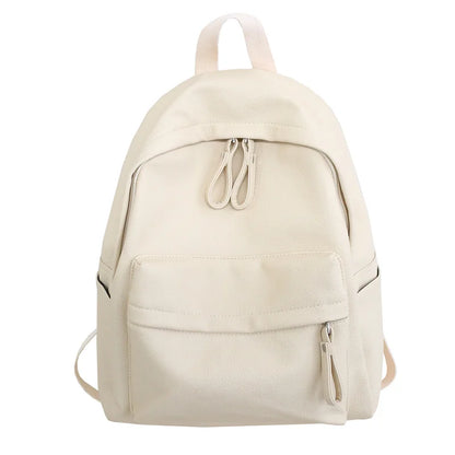 PU Leather School Backpack for Women & Teen Girls