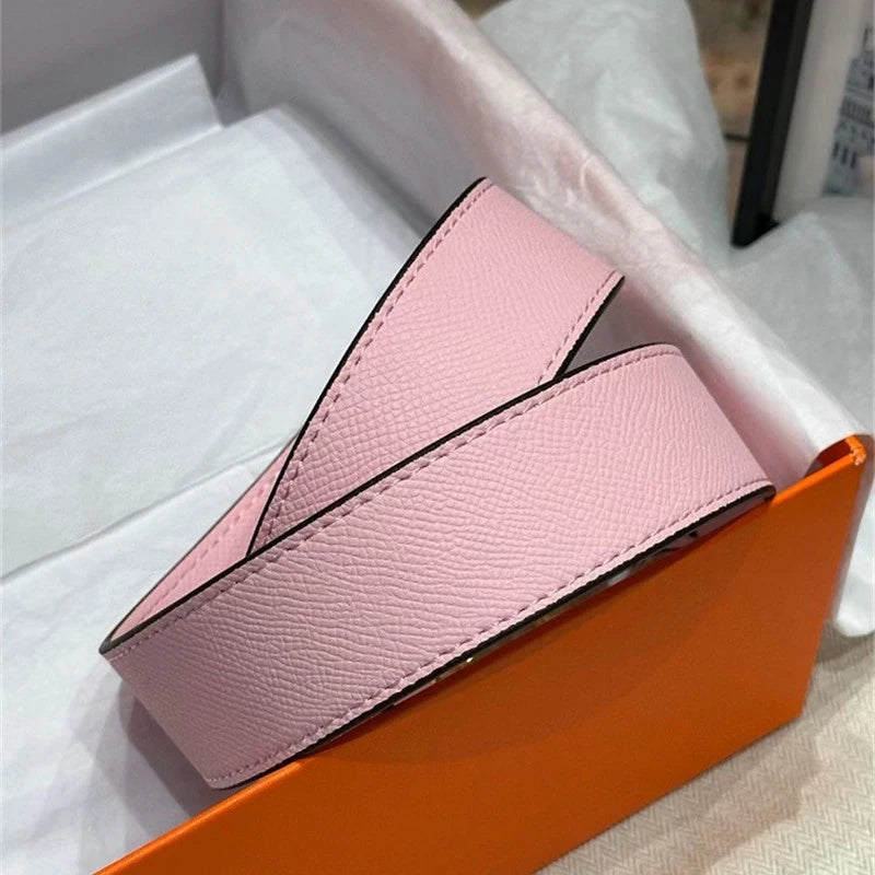 Wide Genuine Leather Bag Strap Replacement for Women