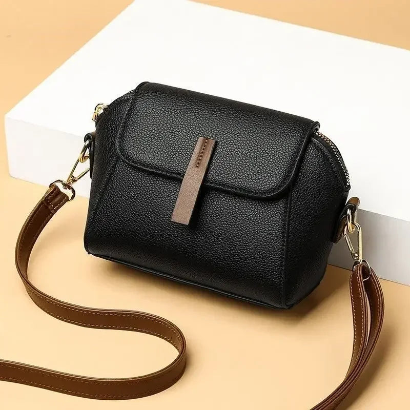 PU Leather Crossbody Bag – Small Shoulder Handbag for Women
