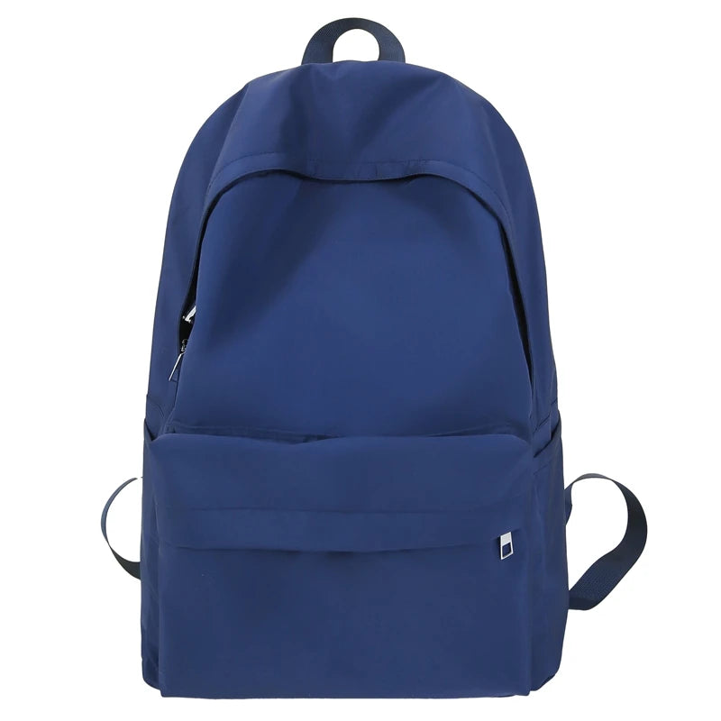 Large Capacity Nylon School Backpack for Teen Girls & Women