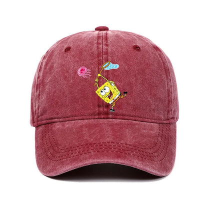 SpongeBob & Patrick Baseball Cap – Unisex Cartoon Hat