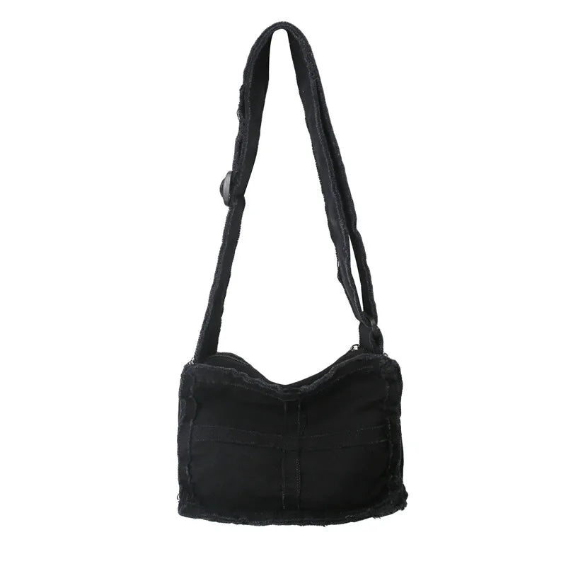 Canvas Crossbody Bag – Retro Vintage Messenger for Women & Men