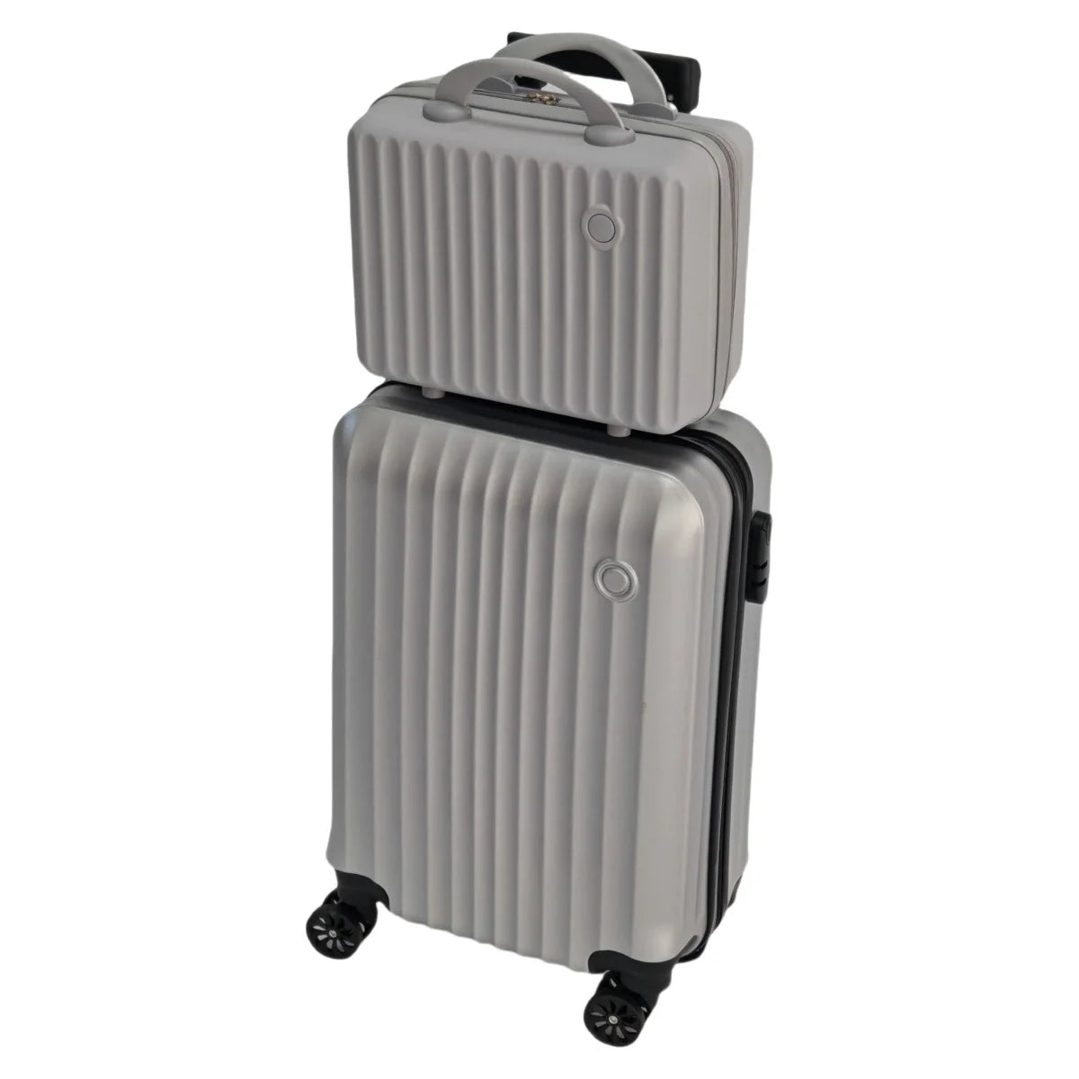 2-Piece Luggage Set – 20" Trolley Suitcase & 14" Carry-On Bag