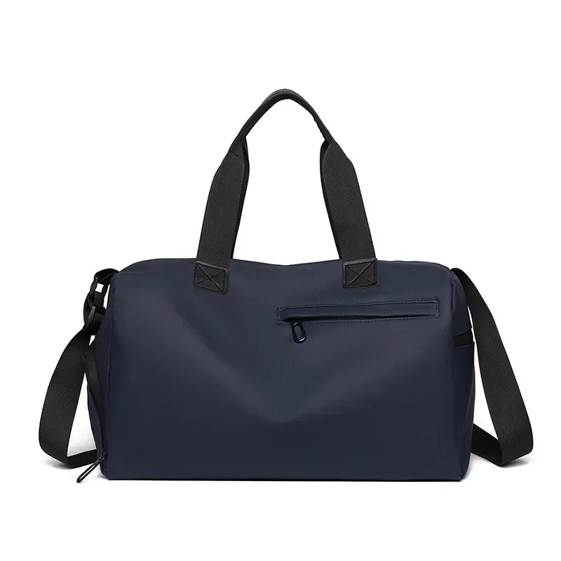 Zipper Large Capacity Oxford Travel Bags Solid Fitness Thickened Fabric Waterproof Luggage Sports