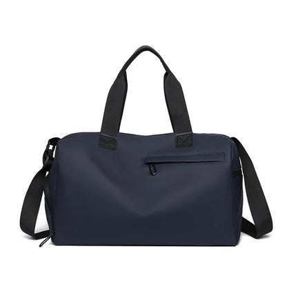 Zipper Large Capacity Oxford Travel Bags Solid Fitness Thickened Fabric Waterproof Luggage Sports