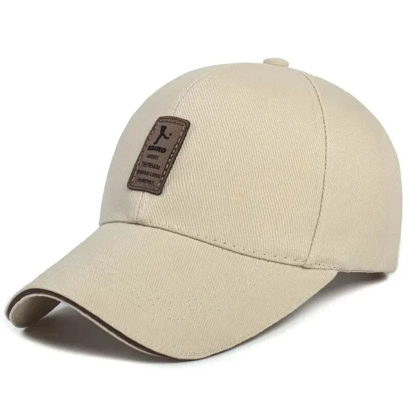 Structured Cotton Snapback Baseball Cap – Unisex Summer Sunhat