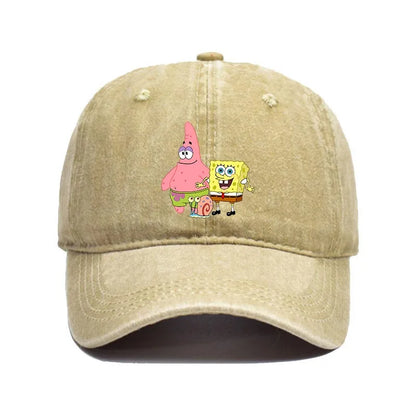 SpongeBob & Patrick Baseball Cap – Unisex Cartoon Hat